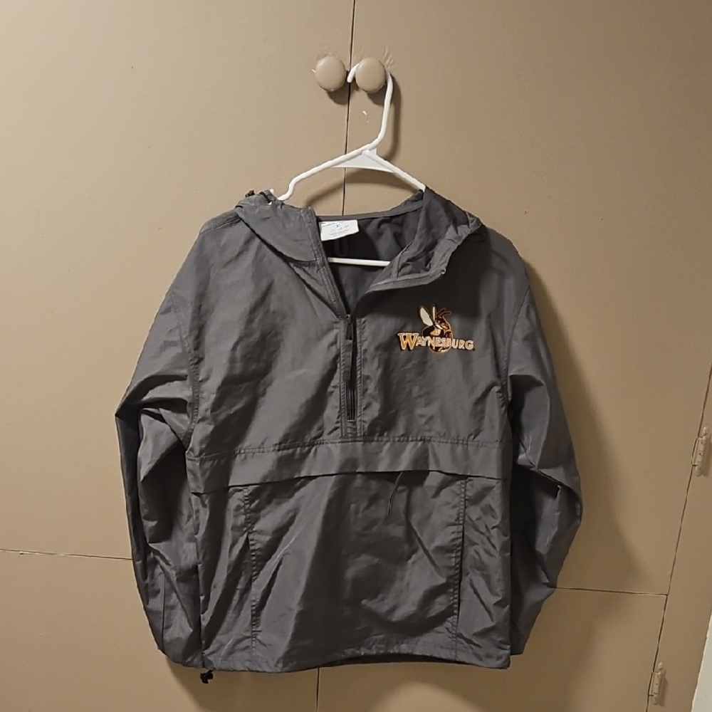 Waynesburg U Champion Gray Athletic Jacket